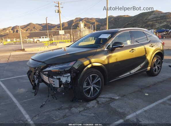 2T2BAMBA8PC008779 2023 LEXUS RX 350 Зеленый Передняя левая четверть