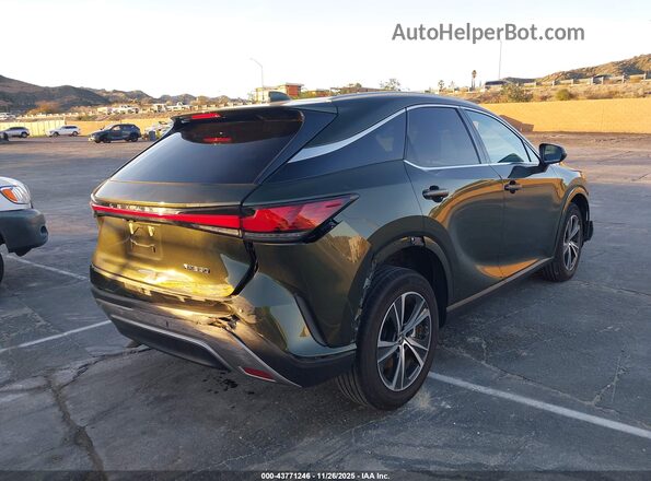 2T2BAMBA8PC008779 2023 LEXUS RX 350 Зеленый Задняя правая четверть