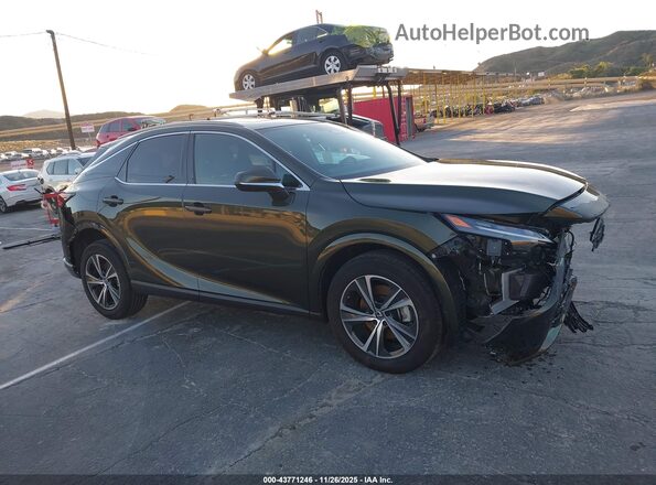 2T2BAMBA8PC008779 2023 LEXUS RX 350 Зеленый Вид задней части салона