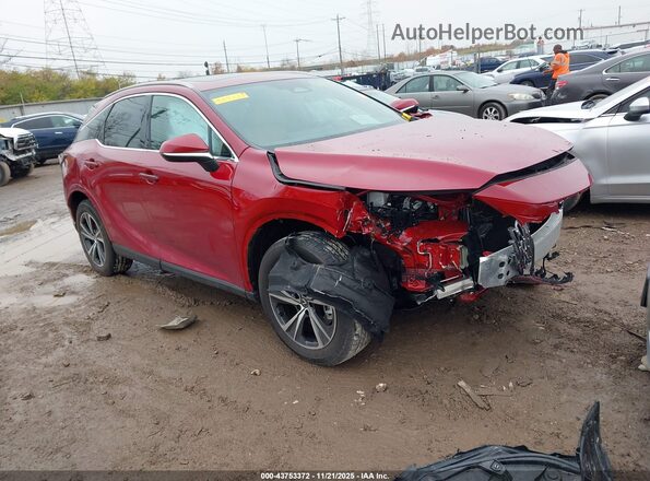2T2BAMBAXSC064330 2025 LEXUS RX 350 Red Առջևի աջ