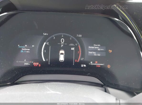 2T2BAMBAXSC064330 2025 LEXUS RX 350 Red Հետևի նստատեղերի տեսք