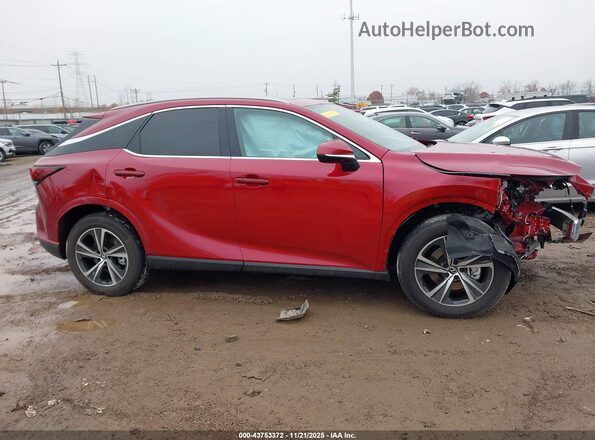 2T2BAMBAXSC064330 2025 LEXUS RX 350 Red Սալոնի հետևի տեսք