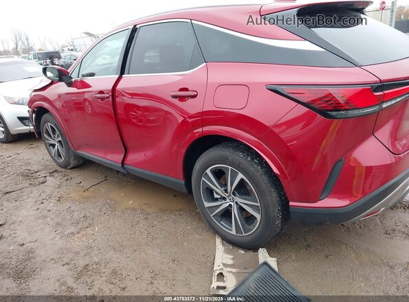 2T2BAMBAXSC064330 2025 LEXUS RX 350 Red Սալոնի 360 աստիճան տեսք