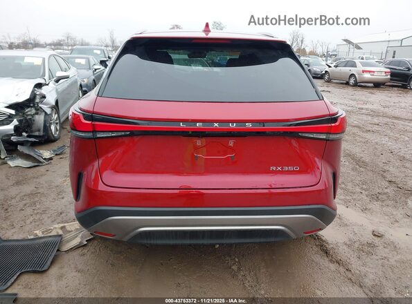 2T2BAMBAXSC064330 2025 LEXUS RX 350 Red 