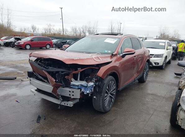 2T2BAMCA0PC002036 2023 LEXUS RX 350 Оранжевый Передняя левая четверть