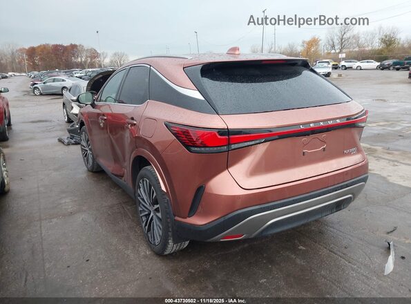 2T2BAMCA0PC002036 2023 LEXUS RX 350 Оранжевый Задняя левая четверть