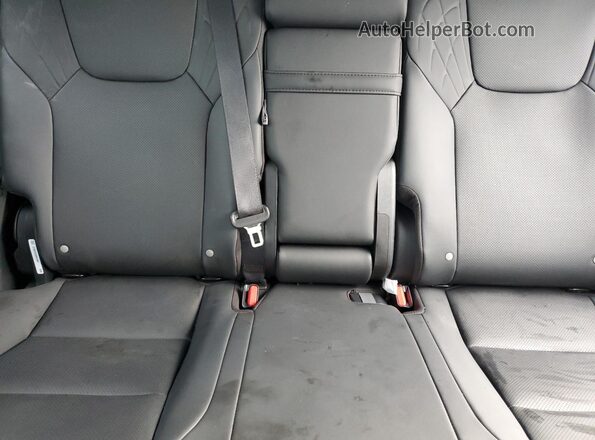 2T2BAMCA0SC106843 2025 LEXUS RX Black Rear seats view