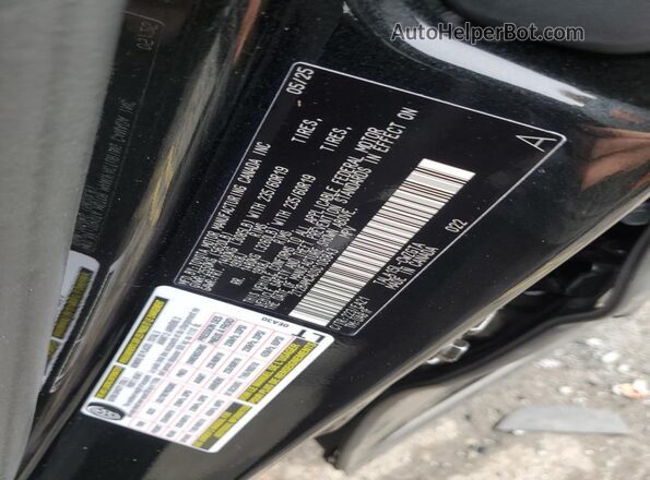2T2BAMCA0SC106843 2025 LEXUS RX Black VIN sticker view