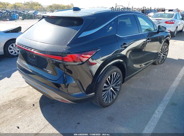 2T2BAMCA2SC093741 2025 LEXUS RX 350 Black Հետևի աջ