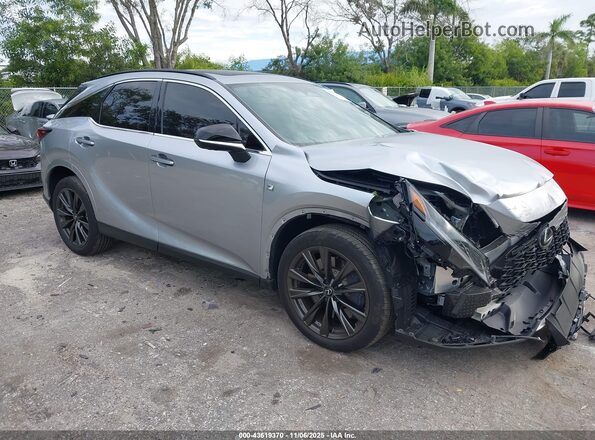 2T2BAMCA3RC058796 2024 LEXUS RX 350 Серебряный Передняя правая четверть