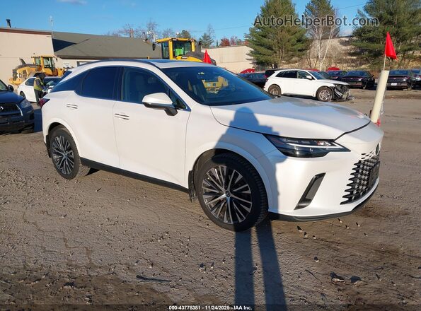 2T2BAMCA4PC003318 2023 LEXUS RX 350 White Передня права чверть