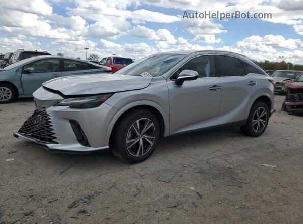 2T2BAMCA4RC071153 2024 LEXUS RX Silver წინა მარცხენა ხედი სამი მეოთხედიდან