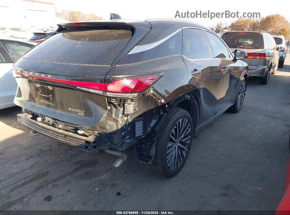 2T2BAMCA4RC087613 2024 LEXUS RX 350 Black უკანა მარჯვენა