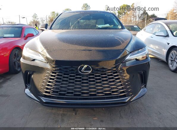 2T2BAMCA4RC087613 2024 LEXUS RX 350 Black ხელსაწყოთა პანელის ხედი