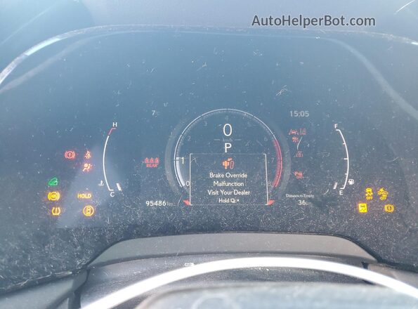 2T2BAMCA6PC014823 2023 LEXUS RX Gray Widok zestawu wskaźników