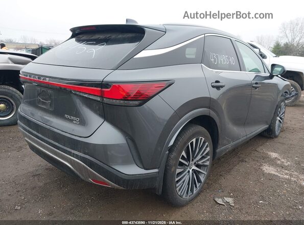 2T2BAMCA6RC054452 2024 LEXUS RX 350 Серый Задняя правая четверть