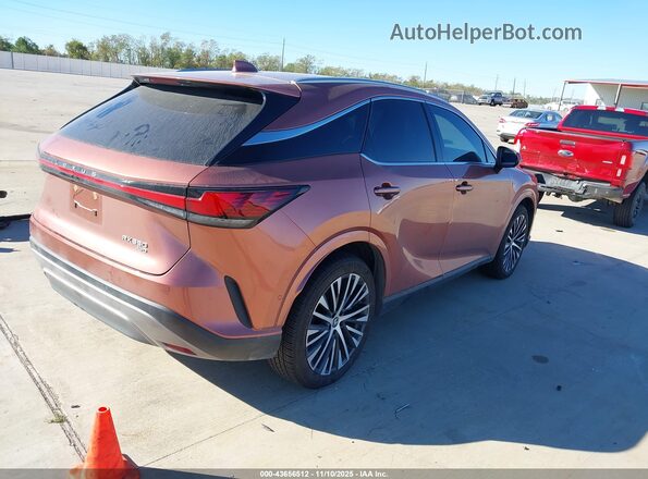 2T2BAMCA9RC062724 2024 LEXUS RX 350 Оранжевый Задняя правая четверть