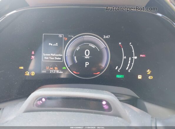 2T2BBMCA2PC006649 2023 LEXUS RX 350H Белый Вид задних сидений