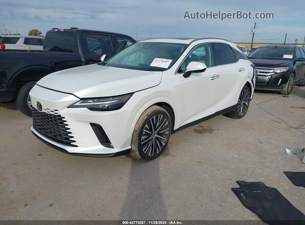 2T2BBMCA2RC030565 2024 LEXUS RX 350H Белый Передняя левая четверть