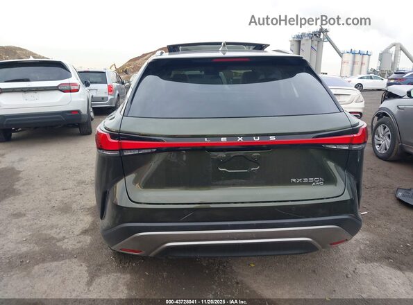 2T2BBMCA2SC090710 2025 LEXUS RX 350H Зеленый 