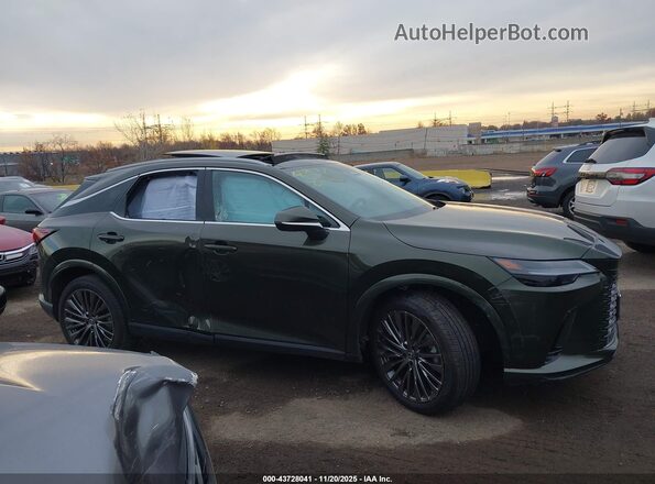 2T2BBMCA2SC090710 2025 LEXUS RX 350H Зеленый Вид щитка приборов