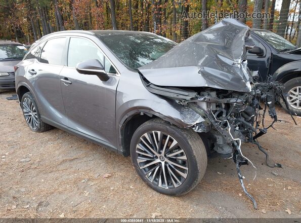 2T2BBMCA3PC010774 2023 LEXUS RX 350H Серый Передняя правая четверть