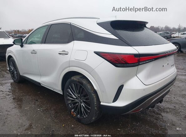 2T2BBMCA5PC021081 2023 LEXUS RX 350H Белый Задняя левая четверть