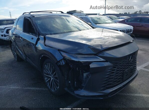 2T2BBMCA5RC049286 2024 LEXUS RX 350H Серый Передняя правая четверть