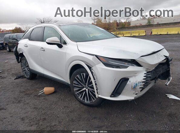 2T2BBMCA7PC012110 2023 LEXUS RX 350H Белый Передняя правая четверть