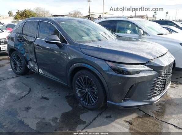 2T2BBMCA7SC069402 2025 LEXUS RX 350H Серый Передняя правая четверть
