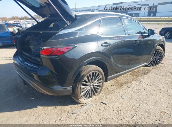 2T2BBMCA8SC090470 2025 LEXUS RX 350H Черный Задняя правая четверть