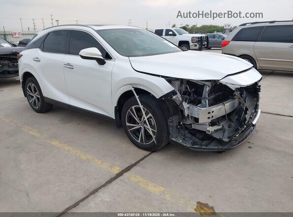 2T2BBMCAXRC037151 2024 LEXUS RX 350H Белый Передняя правая четверть