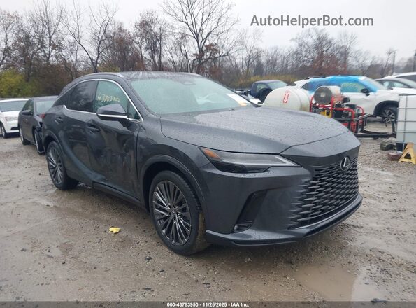 2T2BBMCAXSC085013 2025 LEXUS RX 350H Gray Przód prawy