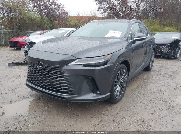 2T2BBMCAXSC085013 2025 LEXUS RX 350H Gray Przód lewy