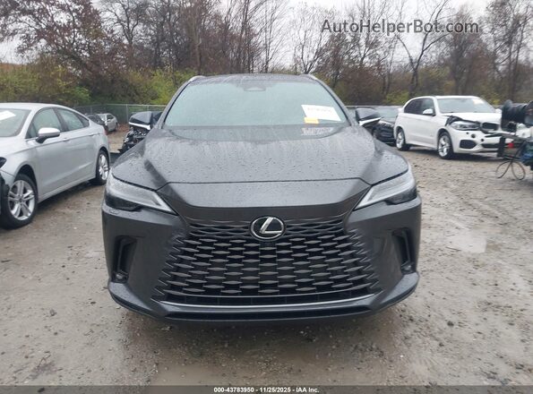 2T2BBMCAXSC085013 2025 LEXUS RX 350H Gray Widok zestawu wskaźników