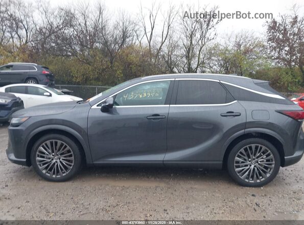 2T2BBMCAXSC085013 2025 LEXUS RX 350H Gray Widok wnętrza 360 stopni