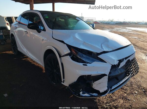 2T2BCMEA4RC016712 2024 LEXUS RX 500H Белый Передняя правая четверть