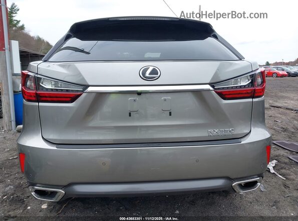 2T2BZMCA0HC092590 2017 LEXUS RX 350 Серебряный 