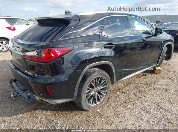 2T2BZMCA1GC048872 2016 LEXUS RX 350 Черный Задняя правая четверть