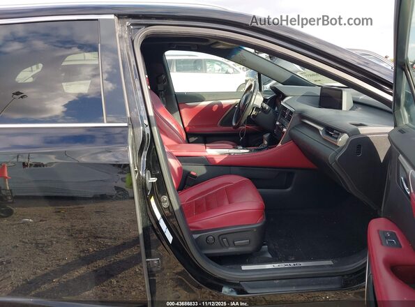 2T2BZMCA1GC048872 2016 LEXUS RX 350 Черный Вид салона спереди