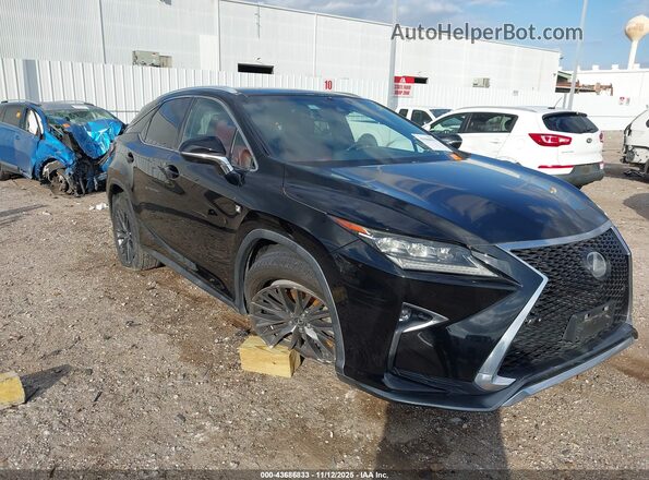 2T2BZMCA1GC048872 2016 LEXUS RX 350 Черный Передняя правая четверть