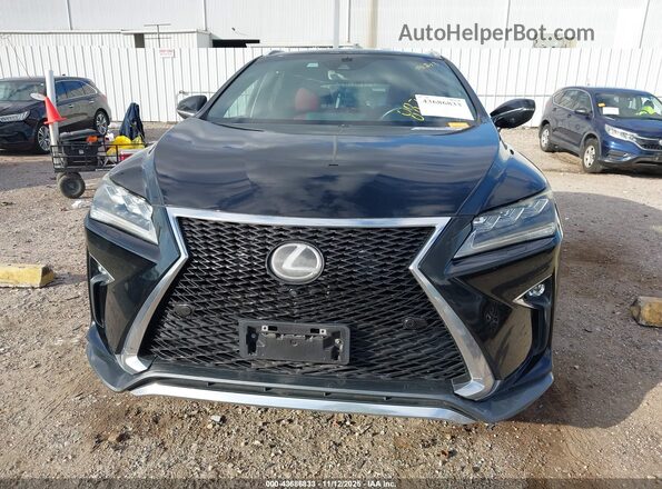 2T2BZMCA1GC048872 2016 LEXUS RX 350 Черный Вид задней части салона