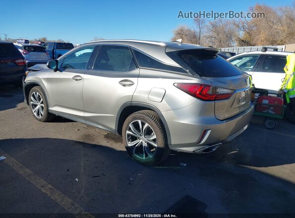 2T2BZMCA2HC056688 2017 LEXUS RX 350 Серебряный Задняя левая четверть