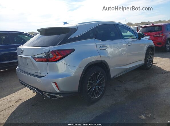 2T2BZMCA2KC196862 2019 LEXUS RX 350 Серебряный Задняя правая четверть