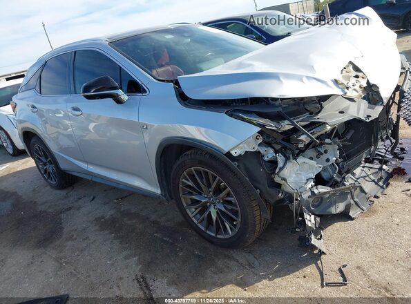 2T2BZMCA2KC196862 2019 LEXUS RX 350 Серебряный Передняя правая четверть