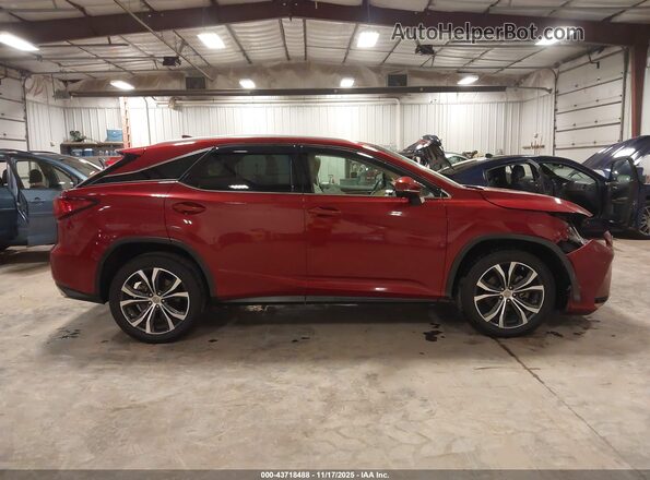 2T2BZMCA3HC093958 2017 LEXUS RX 350 Красный Панорамный вид салона 360°