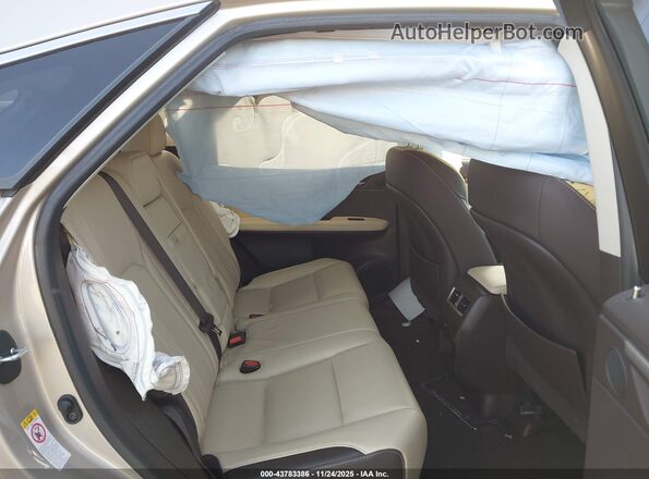 2T2BZMCA4JC140761 2018 LEXUS RX 350 Бежевый Вид наклейки с VIN-кодом