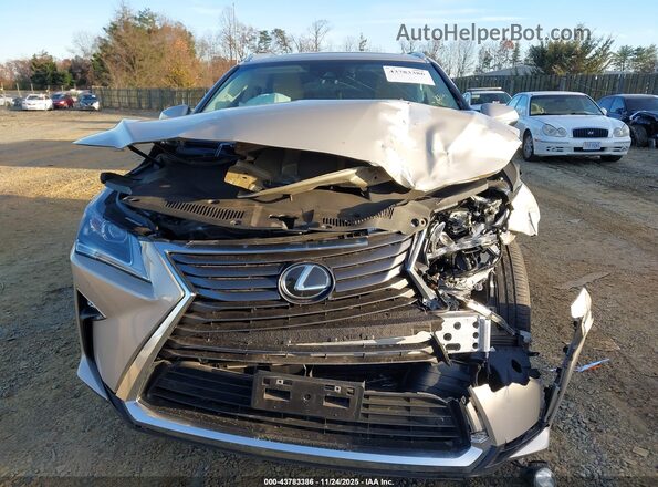 2T2BZMCA4JC140761 2018 LEXUS RX 350 Бежевый Вид щитка приборов