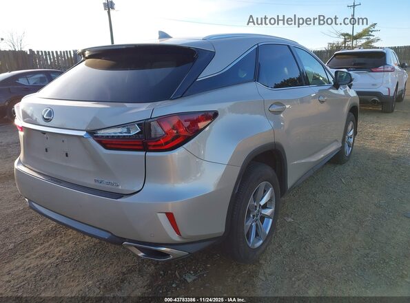2T2BZMCA4JC140761 2018 LEXUS RX 350 Бежевый Задняя правая четверть