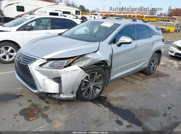2T2BZMCA5HC076384 2017 LEXUS RX 350 Серебряный Передняя левая четверть